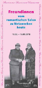 Freundinnen Frauenmuseum Bonn Flyer 2018
